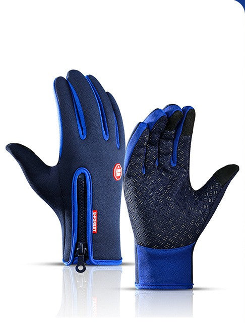 Touch screen riding gloves