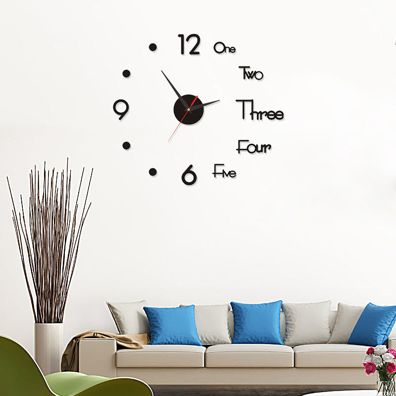 Creative wall mounted clock