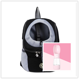 Pet Dog Carrier Bag Carrier For Dogs Backpack Out Double Shoulder Portable Travel Backpack Outdoor Pet Dog Carrier Bag Mesh