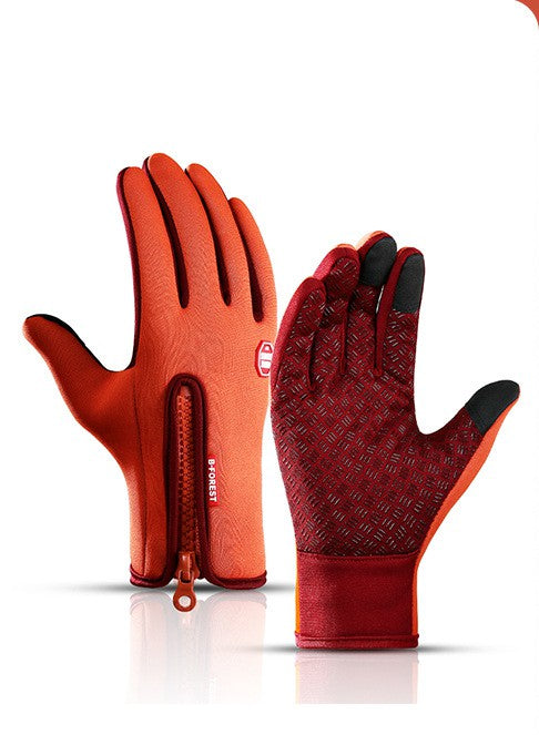 Touch screen riding gloves