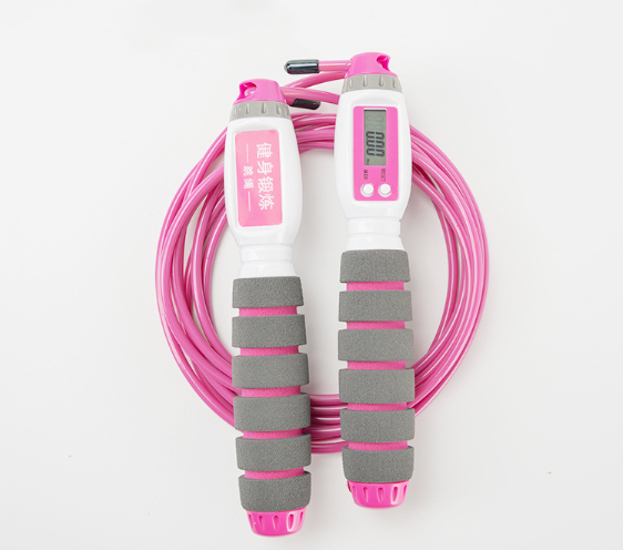 Electronic Counting Jump Rope for Fitness Trainning