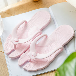 Folding beach slippers