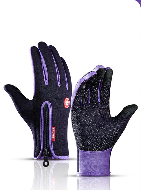 Touch screen riding gloves