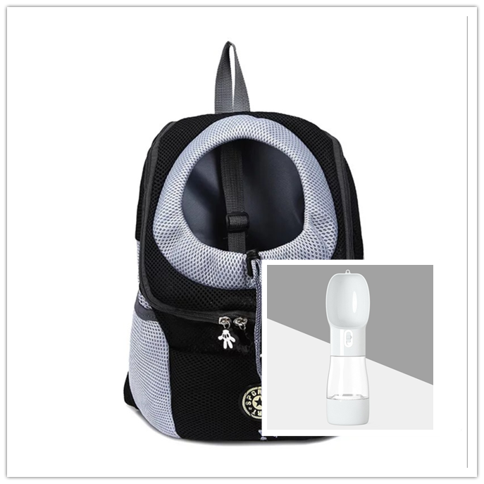 Pet Dog Carrier Bag Carrier For Dogs Backpack Out Double Shoulder Portable Travel Backpack Outdoor Pet Dog Carrier Bag Mesh