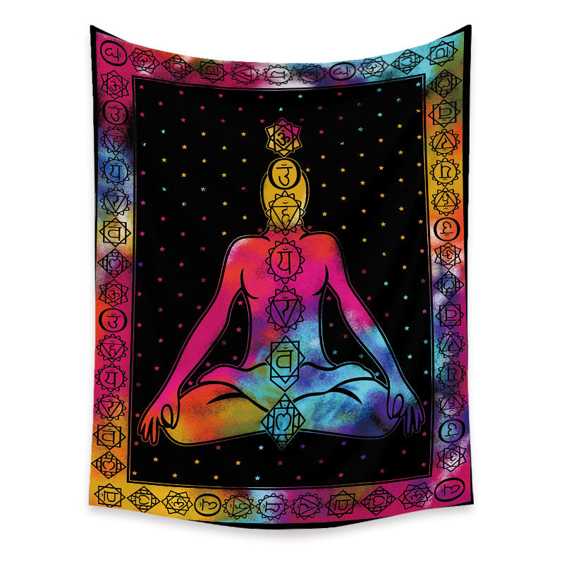 Home Bohemian Room Decor Hanging Mandala Decorative Cloth Custom Tapestry