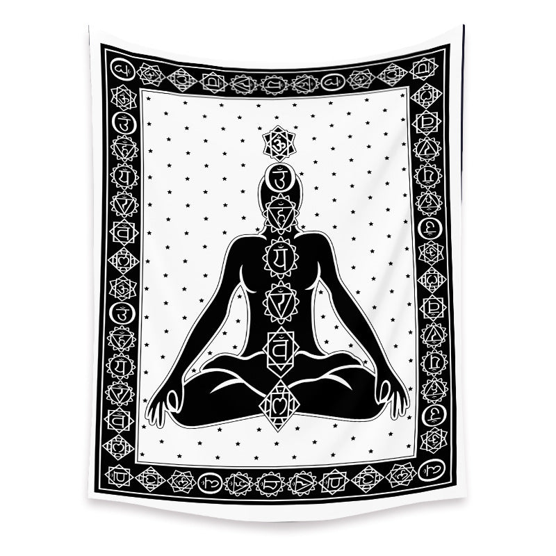 Home Bohemian Room Decor Hanging Mandala Decorative Cloth Custom Tapestry